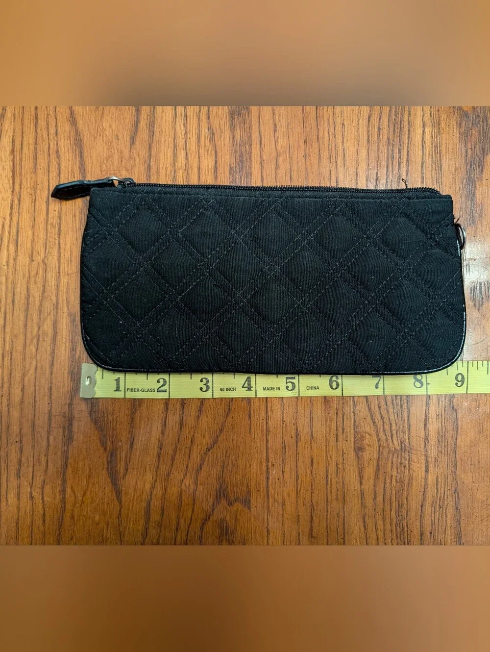 Vera Bradley Patchwork Quilted Wristlet Clutch – Mixed Print Zip Pouch